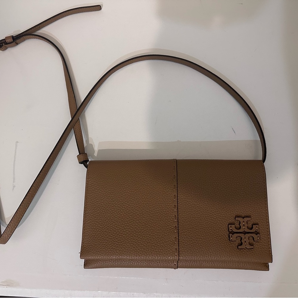 Tory Burch Tan Crossbody Bag